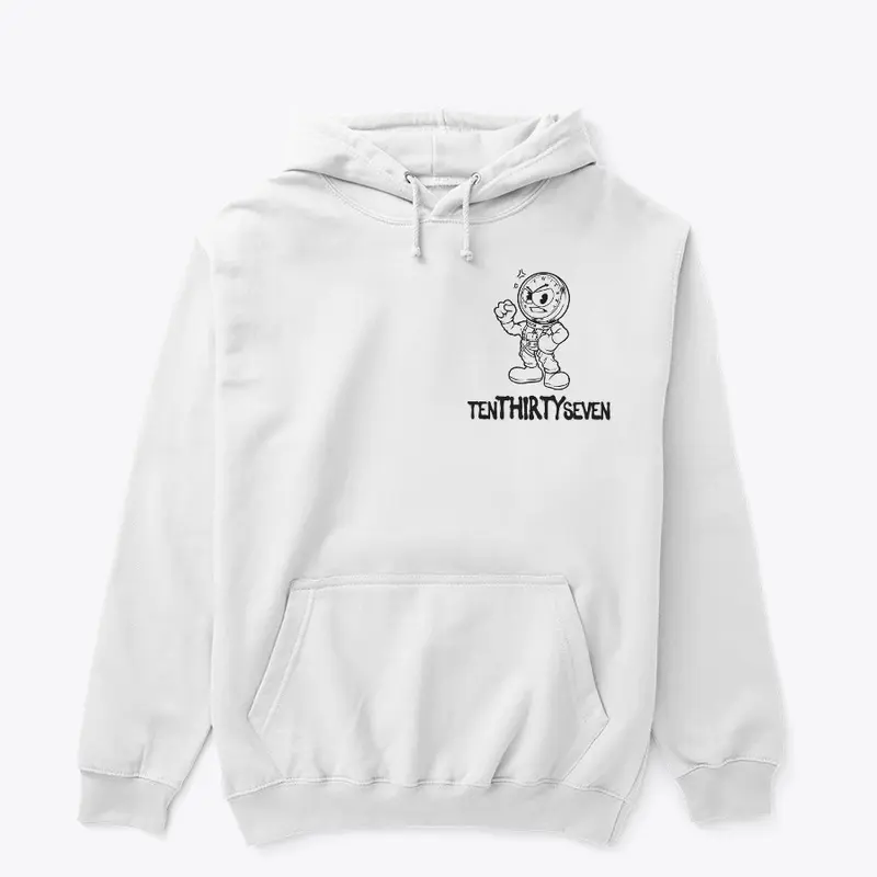 TenThirtySeven White Hoodie